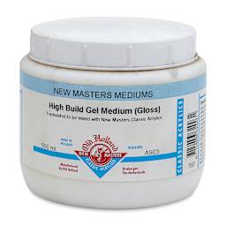 Old Holland New Masters High Build Gel Medium - Gloss, 500 ml jar