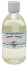 Old Holland New Masters UV Resistant Varnish - Front view of 500 ml Gloss Varnish