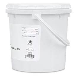 Utrecht Acrylic Medium - Gel Matte Medium, 128 oz (right side)