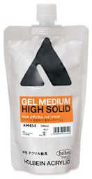 Holbein Acrylic Gel Mediums - High Solid Gel Medium shown upright