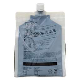 Holbein Acrylic Medium - Black Acrylic Gesso, Standard, 2000 ml pouch back