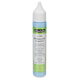 Schmincke Aqua Masking Fluid - Blue, 25 ml Bottle