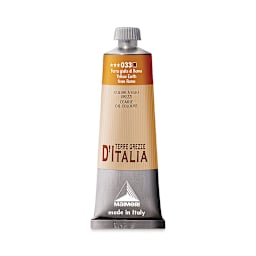 Maimeri Italian Natural Earth Oil Color - Yellow Earth from Rome, 60 ml tube