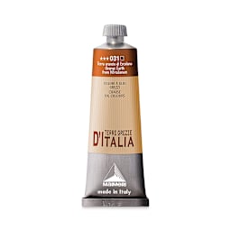Maimeri Italian Natural Earth Oil Color - Orange Earth from Herculaneum, 60 ml tube