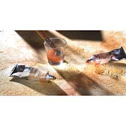 Maimeri Italian Natural Earth Oil Paints on canvas with brush