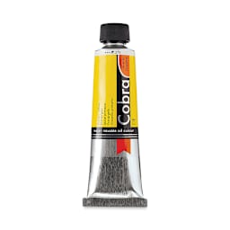 Cobra Artist Water Mixable Oil Paint - Primary Yellow, 150 ml tube