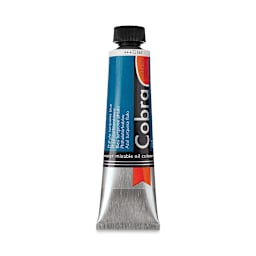 Cobra Artist Water Mixable Oil Paint - Phthalo Turquoise Blue, 40 ml tube