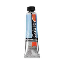 Royal Talens Cobra Water Mixable Oil Color - King's Blue, 40 ml tube