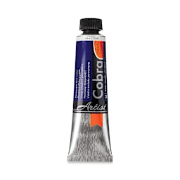 Cobra Artist Water Mixable Oil Paint - Permanent Blue Violet, 40 ml tube
