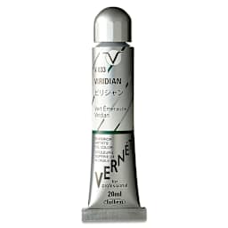 Holbein Vernét Superior Artists' Oil Color - Viridian, 20 ml tube