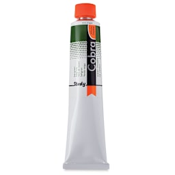 Royal Talens Cobra Study Water Mixable Oil Colors - Sap Green, 200 ml tube