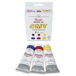 Utrecht Artists' Oil Paint - Set of 3, CMY Mixing Colors, 37 ml