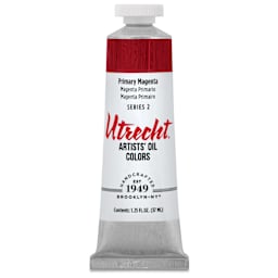 Utrecht Artists' Oil Paint - Primary Magenta, 37 ml tube