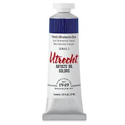 Utrecht Artists' Oil Paint - French Ultramarine, 37 ml tube