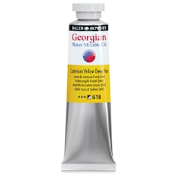 Georgian Water Mixable Oil - Cadmium Yellow Deep Hue, 37 ml