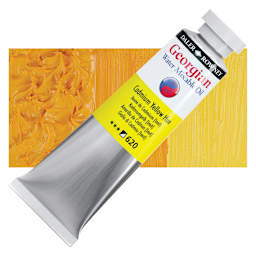 Georgian Water Mixable Oil - Cadmium Yellow Hue, 37 ml tube and swatch