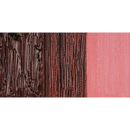 Daniel Smith Water-Soluble Oil - Quinacridone Burnt Scarlet swatch