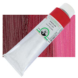 Old Holland Classic Oil Color - Ruby Lake, 225 ml tube and swatch