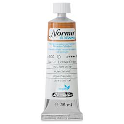 Schmincke Norma Blue Water-Mixable Oil Paint - Natural Light Ochre, 35 ml, tube