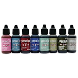 Ranger Tim Holtz Alcohol Ink - Spectrum Urban, Set of 8, 05 oz