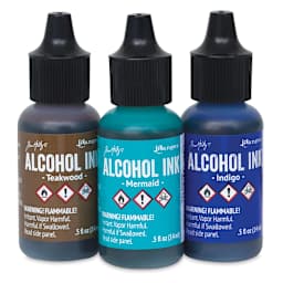 Ranger Tim Holtz Alcohol Inks - Mariner, Set of 3