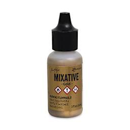 Ranger Tim Holtz Alcohol Ink Mixative - Gold, 0.5 oz