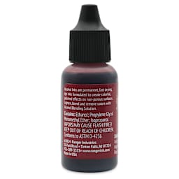 Ranger Tim Holtz Alcohol Ink - Brick, 05 oz, back of the bottle
