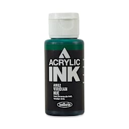 Holbein Acrylic Ink - Viridian Hue, 30 ml