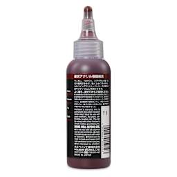 Holbein Acrylic Ink - Imidazolone Brown, 100 ml, label