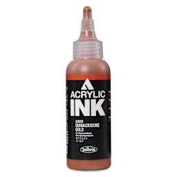 Holbein Acrylic Ink - Quinacridone Gold, 100 ml