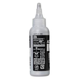 Holbein Acrylic Ink - Pearl Silver, 100 ml, back