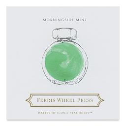 Ferris Wheel Press Fountain Pen Ink - Morningside Mint, 38 ml (swatch of ink)