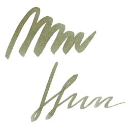 Ferris Wheel Press Fountain Pen Ink - Moss Park Green, swatch