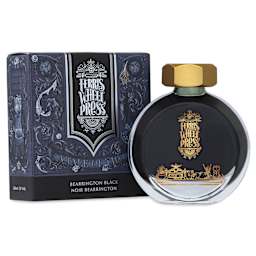 Ferris Wheel Press Fountain Pen Ink - Bearrington Black, 38 ml, bottle and packaging