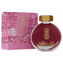 Ferris Wheel Press Fountain Pen Ink - Malibu Blush, 38 ml, bottle and packaging