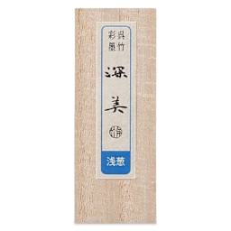 Kuretake Zig Saiboku Shimbi Colored Sumi Ink Stick - Pale Blue (front of package)