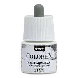 Pebeo Colorex Inks - White, 45 ml, front of bottle