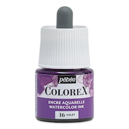 Pebeo Colorex Inks - Violet, 45 ml, front of bottle