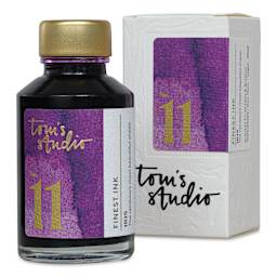Tom's Studio Fountain Pen Ink - 50 ml, Iris, with packaging