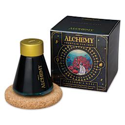 Endless Alchemy Fountain Pen Ink - Poseidon's Reef, 45 ml bottle with packaging