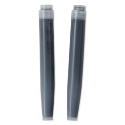 Platinum Pen Ink Cartridges - Black, Pkg of 2