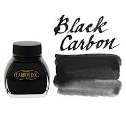 Platinum Pigment Ink - Carbon Black, 60 ml, bottle with swatch