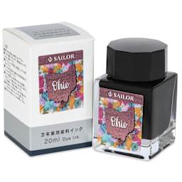 Sailor USA State Ink - Ohio, Mahogany, 20 ml, with packaging