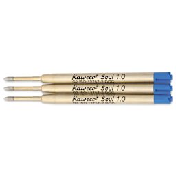 Kaweco G2 Ballpoint Refills - Blue, 1.0 mm, Pkg of 3, out of packaging