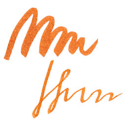 Kaweco Fountain Pen Ink - Sun Orange, swatch