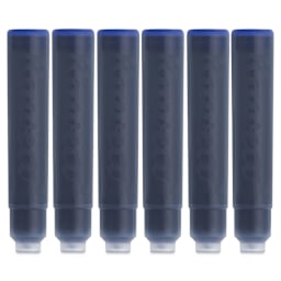Kaweco Fountain Pen Erasable Ink Cartridges - Royal Blue, cartridges laid out
