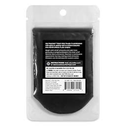 Back of PolyColor Resin Pigment Powder - Black Metallic, 15 g