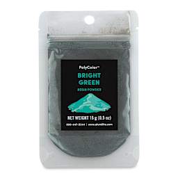 PolyColor Resin Pigment Powder - Bright Green, 15 g