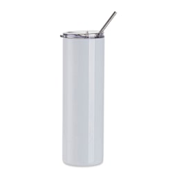 Craft Express Sublimation Printing Stainless Steel Tumblers - 30 oz, White, Set of 4 (blank tumbler)