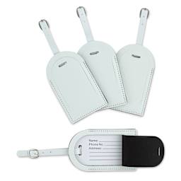 Craft Express Sublimation Printing Luggage Tag - Acrylic, Pkg of 4 (out of packaging)